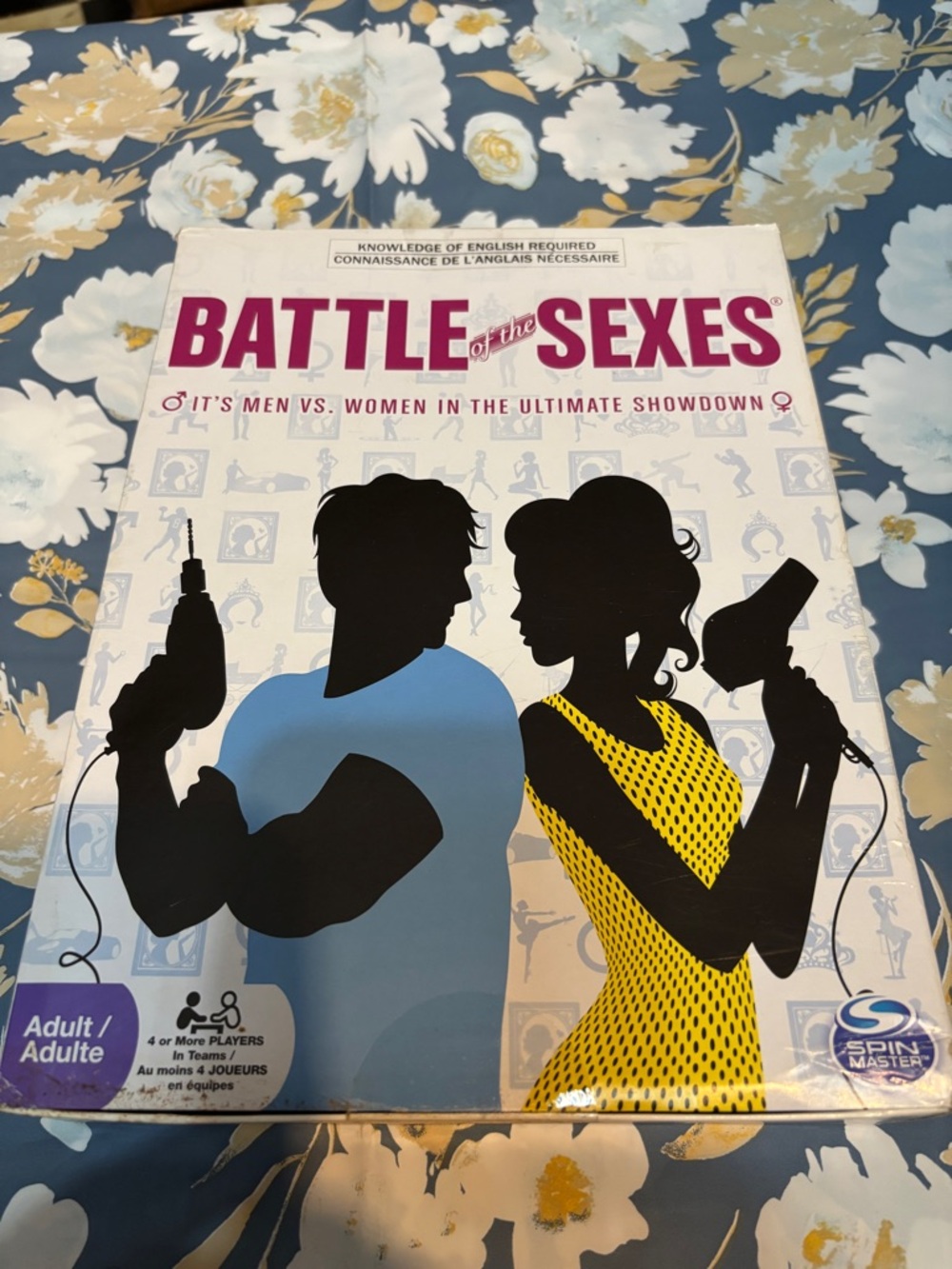 Battle of the Sexes Board Game - By Spin Master